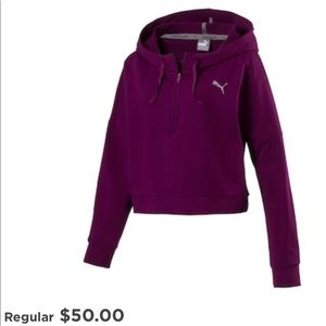 Puma French Terry Cropped hoodie